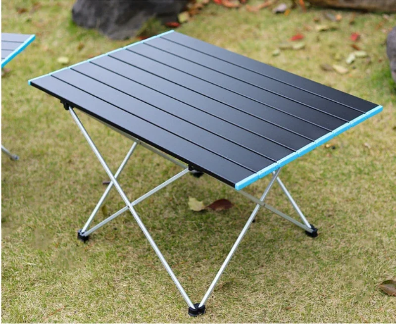 Mesa plegable de aleación de aluminio para exteriores, Mini mesa de Picnic ultraligera multifuncional, portátil, para acampar, novedad de 2024