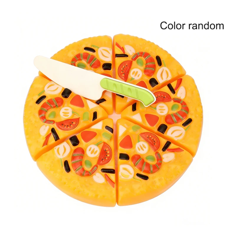 Kinder Rollenspiel Obst-Schneidespiel Simulationsküchen-Spielzeug Pizzazubereitung Gemüse Kochset Mädchen Interaktives Spielzeug Geschenk – Detail 8