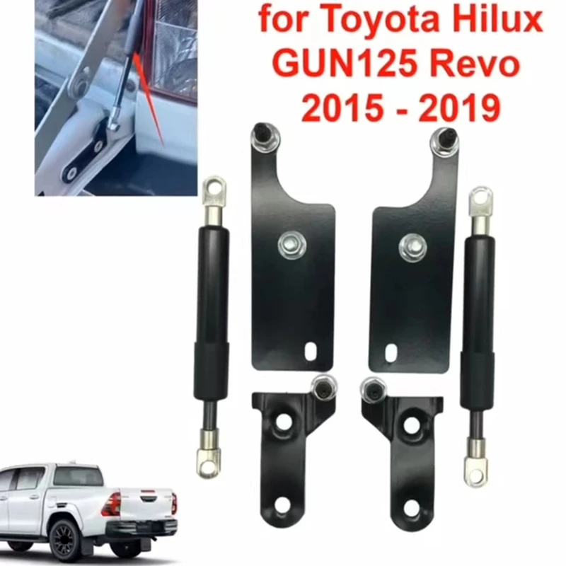 Per Toyota Hilux GUN125 Revo 2015 2016 2017 2018 2019 molla a gas dell\'ammortizzatore della leva dell\'ammortizzatore del portellone posteriore