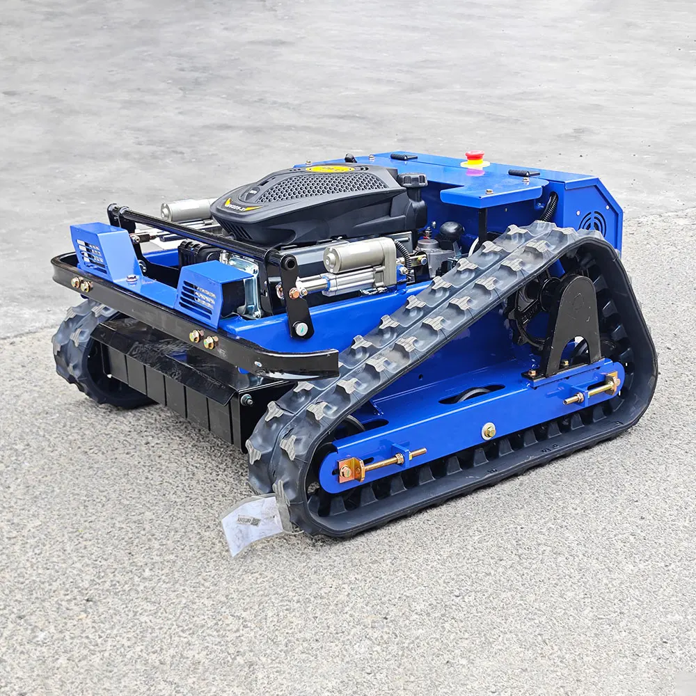 500mm zero Turn Small Robotic Industry Remote Control Lawn Mower with Crawler