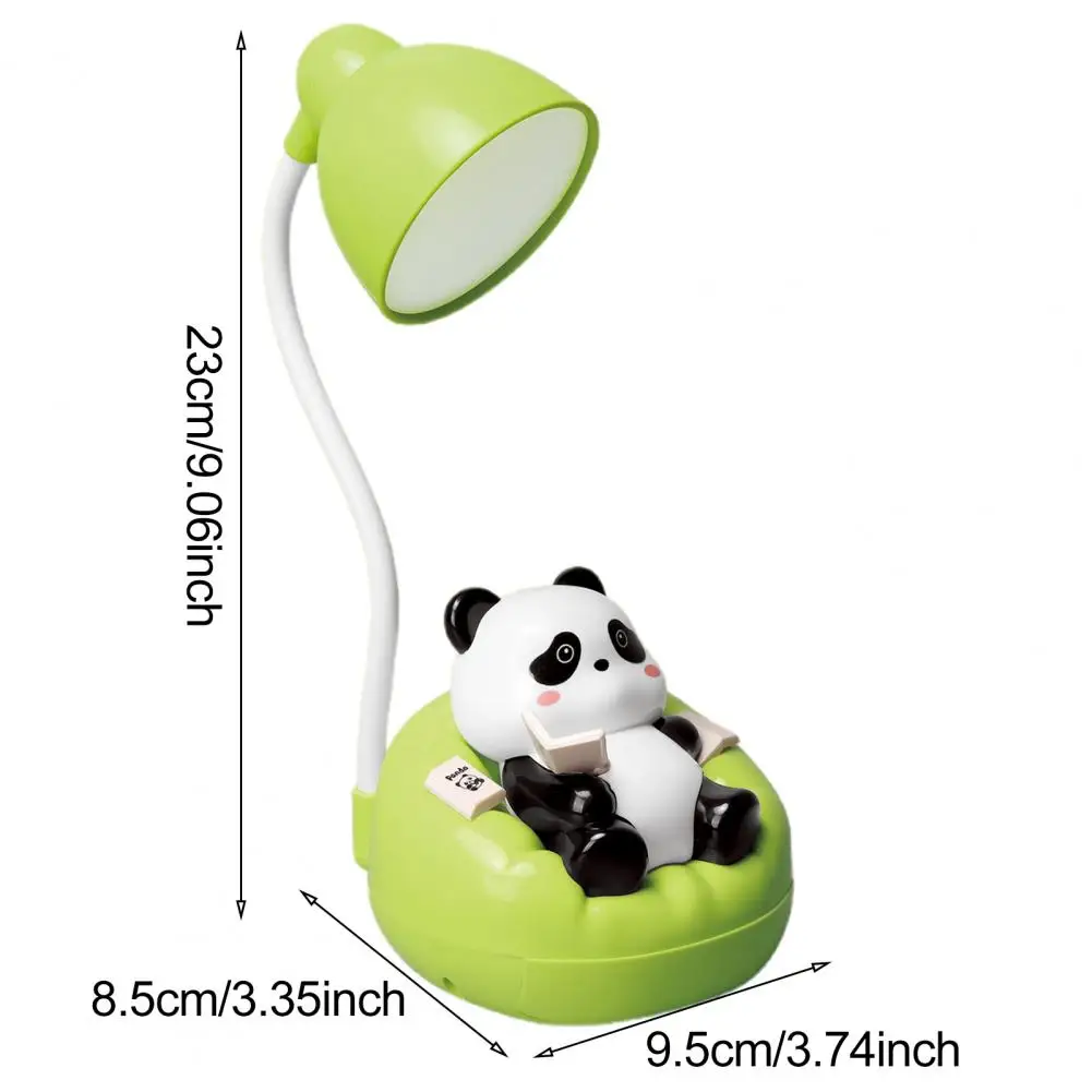 23 cm Panda Nachtlampje LED Bureau Nachtkastje Leeslamp Met Lade Dimbare Oplaadbare Panda Tafellamp Voor Kinderkamer Slaapkamer