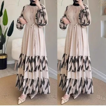 Fashionable Muslim Abaya Women Dubai Fancy Dress Abaya Prom Long Maxi Dresses Dubai Luxury Turkey Islam Clothes Kaftan Robe