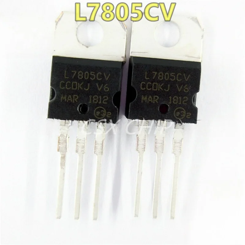 10PCS New Imported Original L7805CV L7812CV L7815CV 7805 7812 7815 TO-220 Voltage Regulator