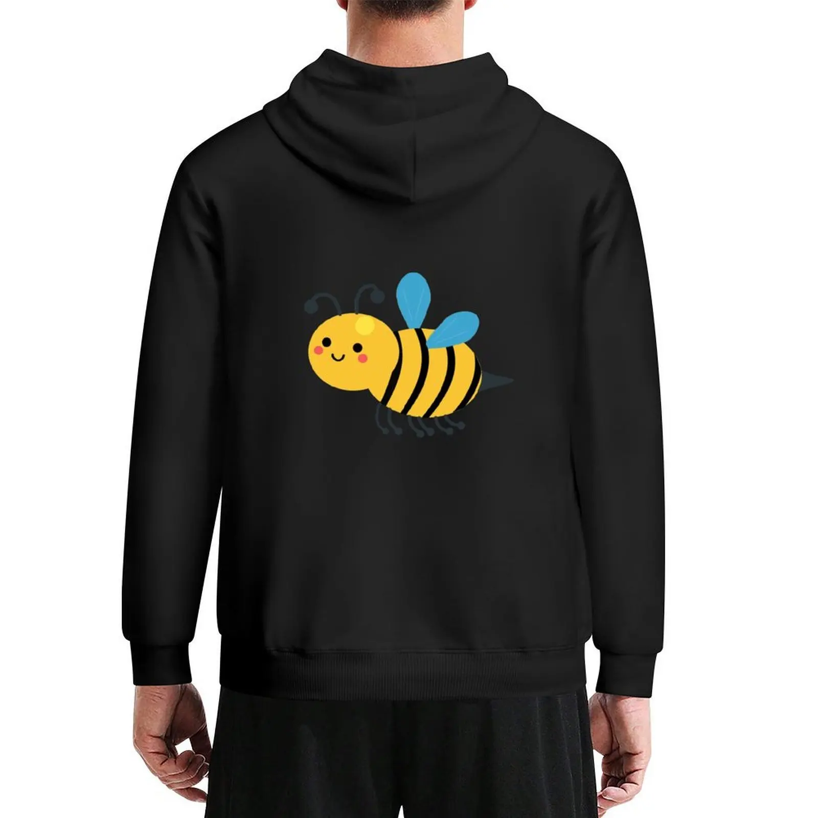 

Little cute Mister Bee Hoodie men's autumn clothes men wear men's coat male clothes hoodie men