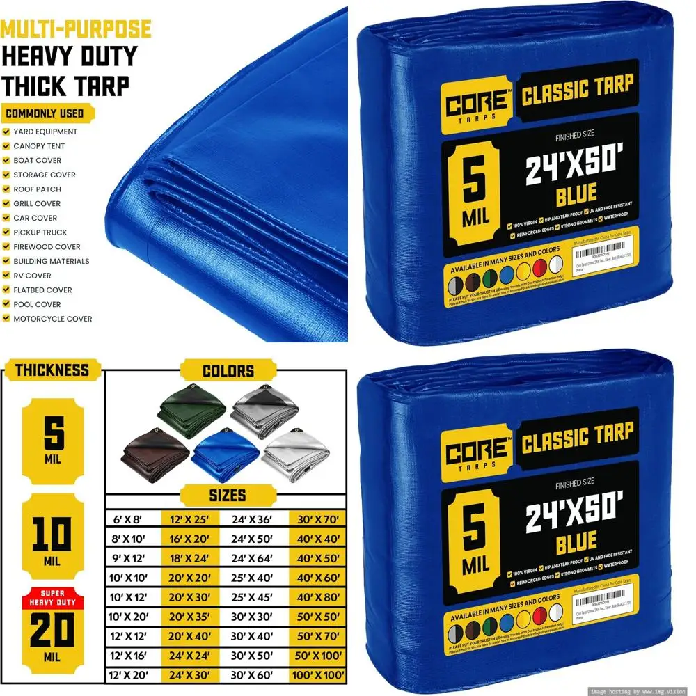 Heavy-Duty 5 Mil Wa…