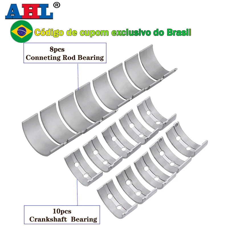STD ~ + 100 Biela de motocicleta e rolamento do virabrequim principal para HONDA CBR1000 2004-2018 CBR 1000 CB 1000 R