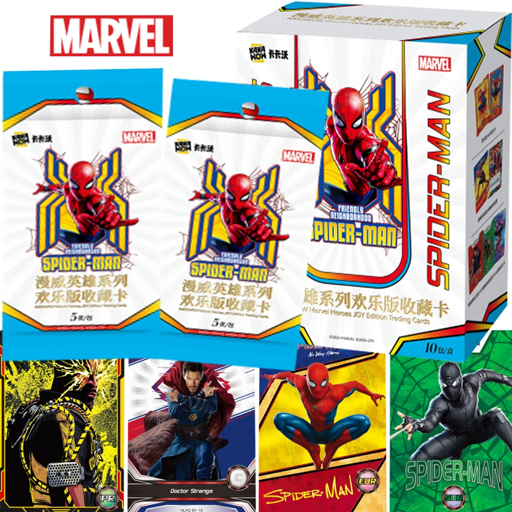 

Kakawow Marvel Hero Series Collection Cards Happy Version Spider-Man Classic Movie Exciting Moment Cards Boy Girl Festival Gift