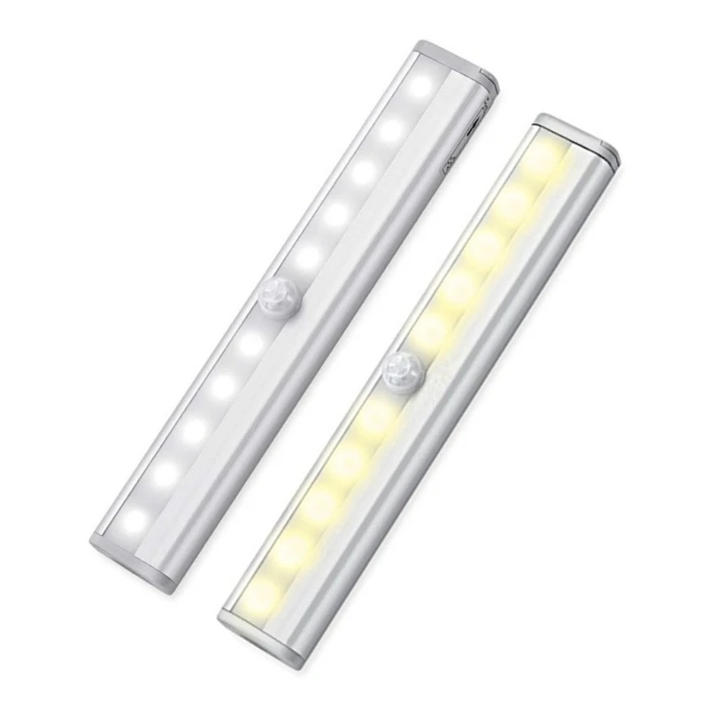 Cabinet Light Bar Motion Battery Operated Nigh Light for Bedroom Wardrobe