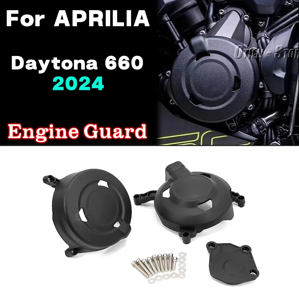 

For APRILIA Daytona 660 2024 Motorcycle modification accessories Engine Cover Alternator Clutch Protection Case Protector