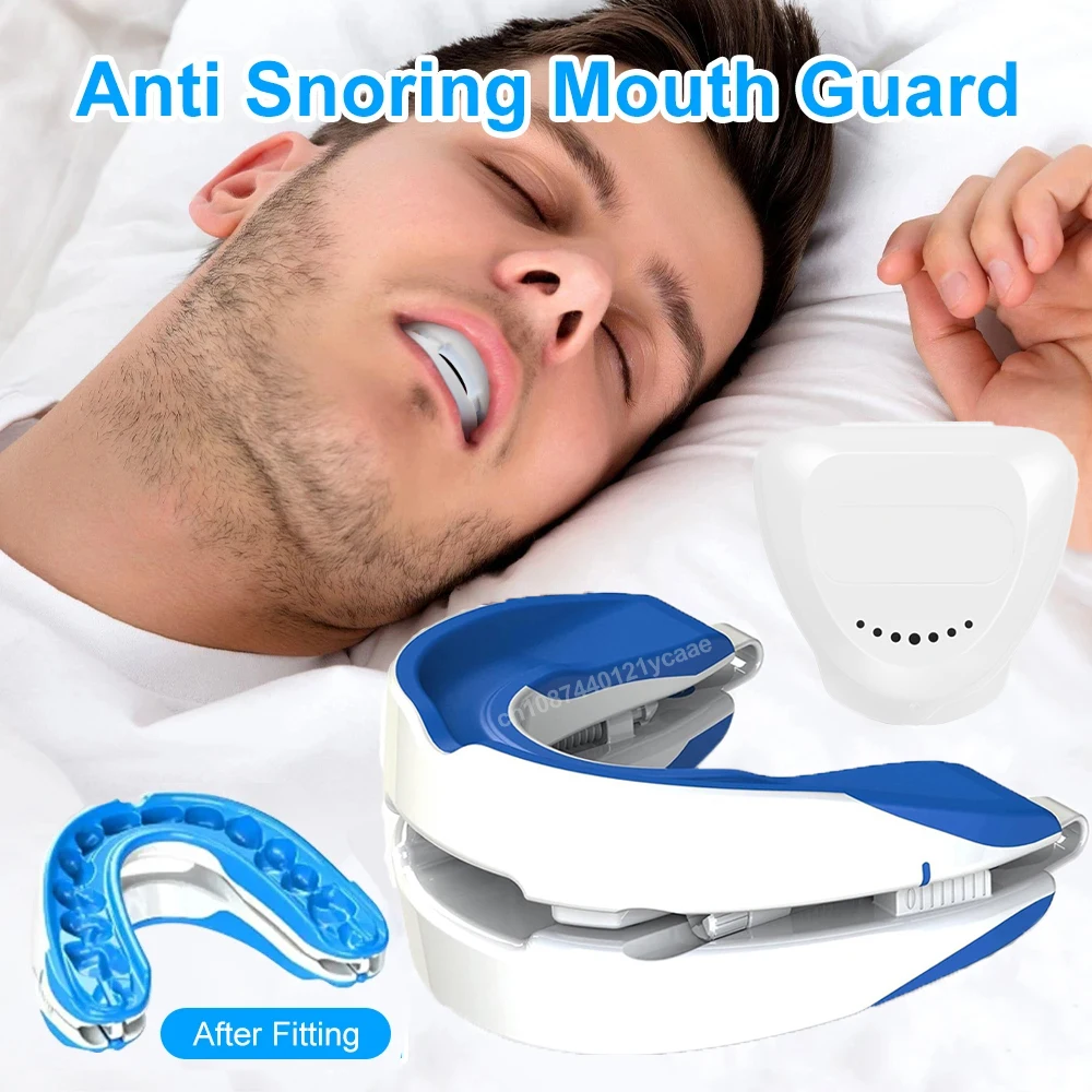 

Anti Snoring Mouth Guard Adjustable Silica Gel Anti-Grinding Braces Mouthguards A Variety of Styles Shop Snoring Improves Sleep