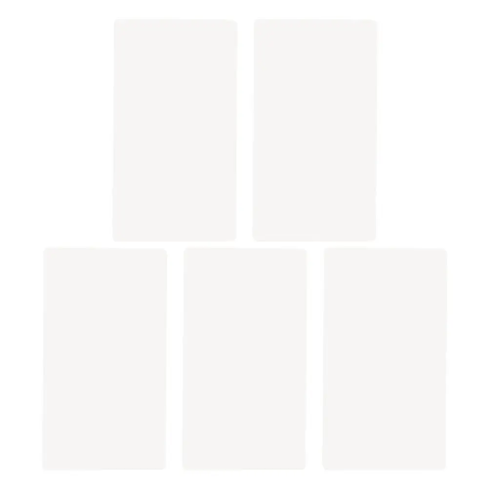 5Pcs Transparent PVC Templates for 3D Pen Drawing Mats Art Projects Safe Design Creativity Enhancement Educational