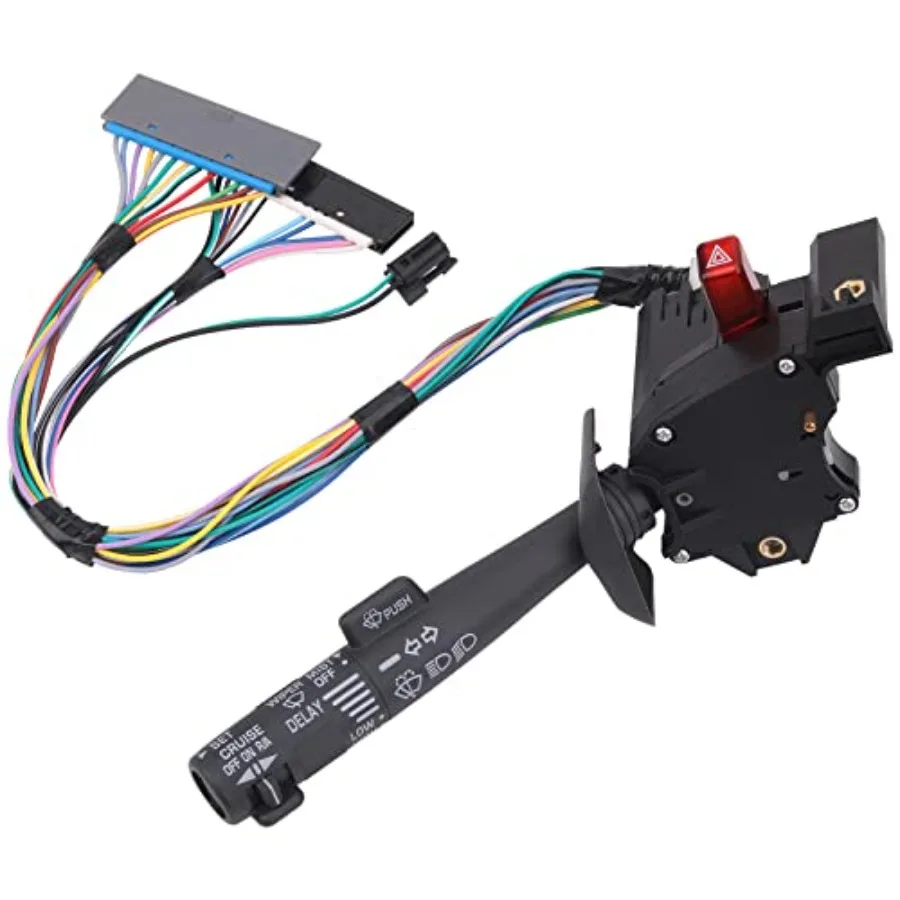 

Multi-Function Combination Switch with Turn Signal, Wiper, Hazard, Cruise Control Compatible with 1995-2002 Chevy Tahoe S10 GMC