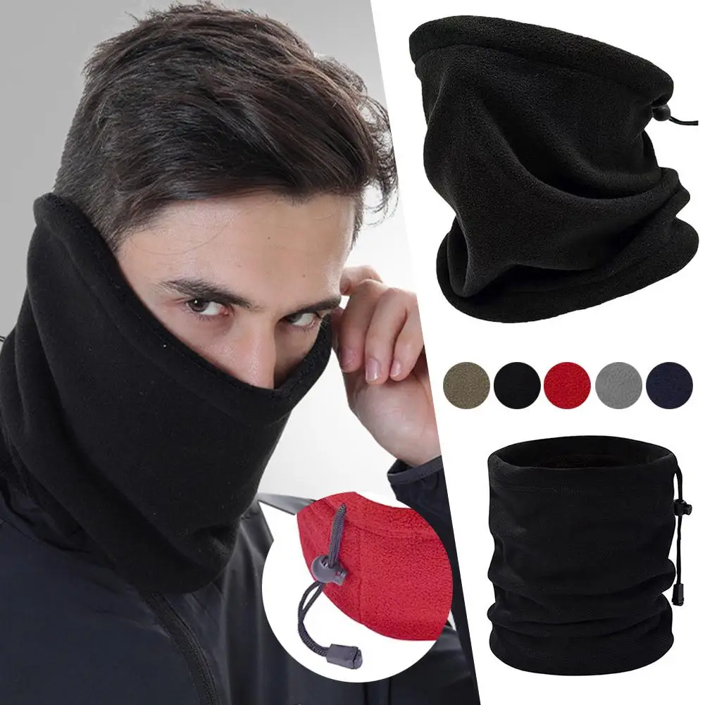 Winter Warm Neck Thickened Lightweight Breathable Windproof Dustpoof Face Neck Warmer Headband For Outdoor Cyclin O0g0