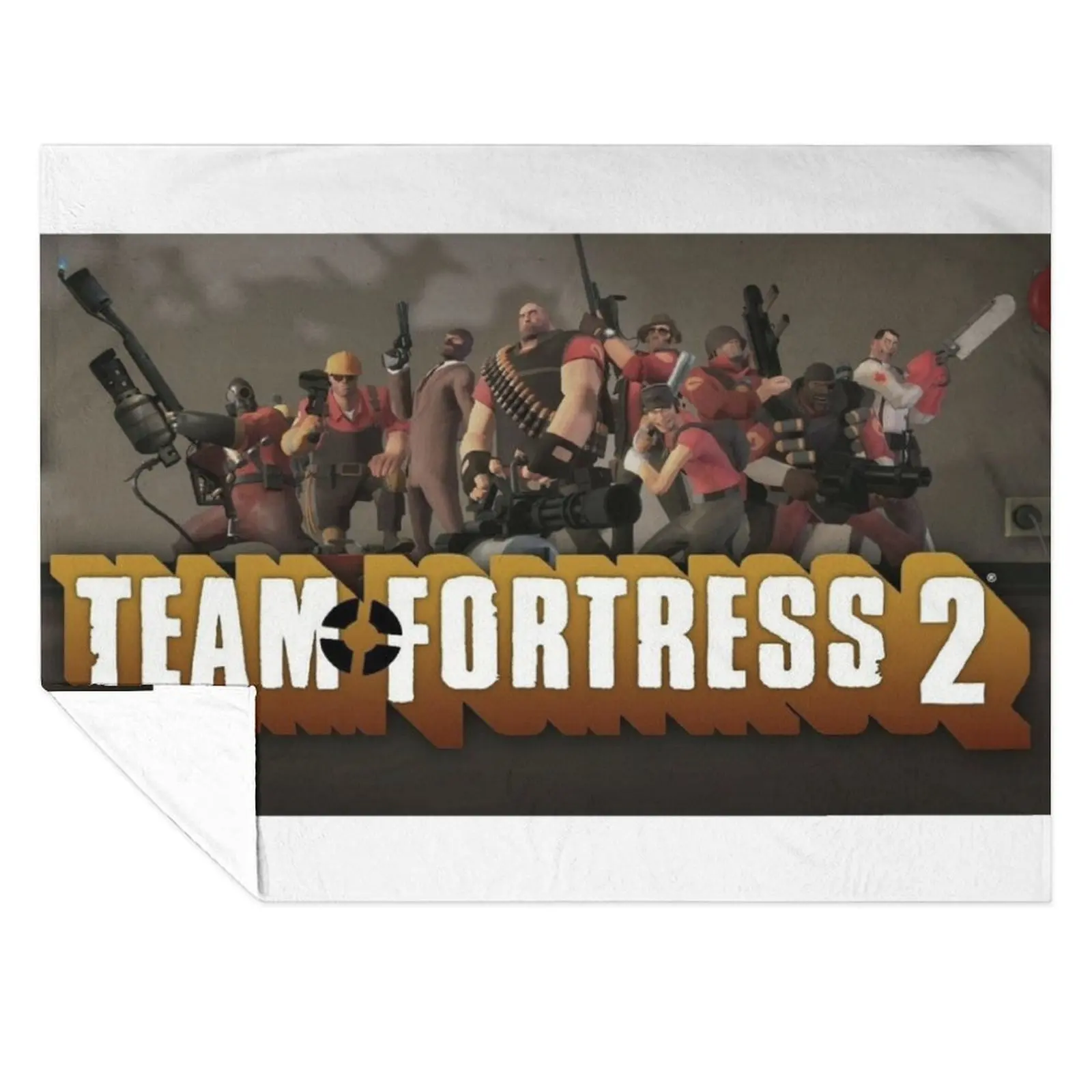 

Team Fortress 2 Video Game Throw Blanket Bed covers Bed Fashionable Quilt Blankets Sofas Of Decoration Blankets