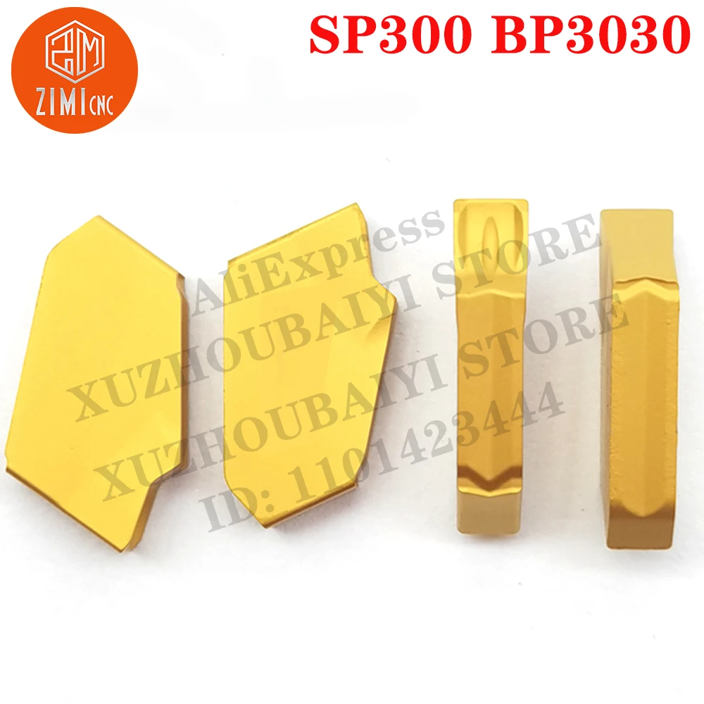SP300 BP3030 SP300 Carbide CNC Tool Cutting Lathe Tools Metal Turning insert mechanical metal lathe Turning Carbide Inserts Tool