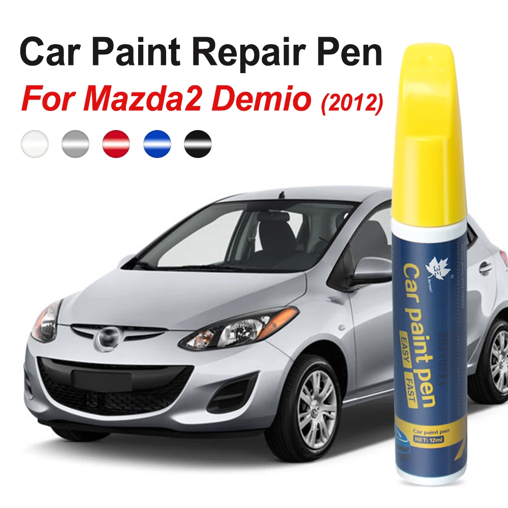 For Mazda 2 Demio 2012 Car Touch Up Pen Scratch Repair Pen Car Paint Care Tool Car Scratch Removal Pen Car Accessories