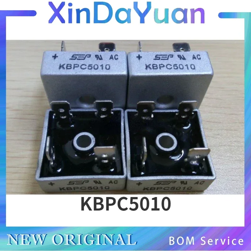 10  pcs  KBPC5010 50A 1000V  Rectifier Bridge