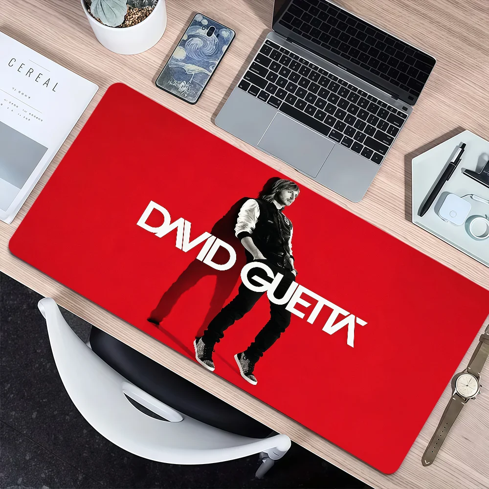 Singer D-David Guetta Mouse Pad Large Non-slip Lockedge Desktop Computer Desk Mat Keyboard MousePad Office Gamer Student
