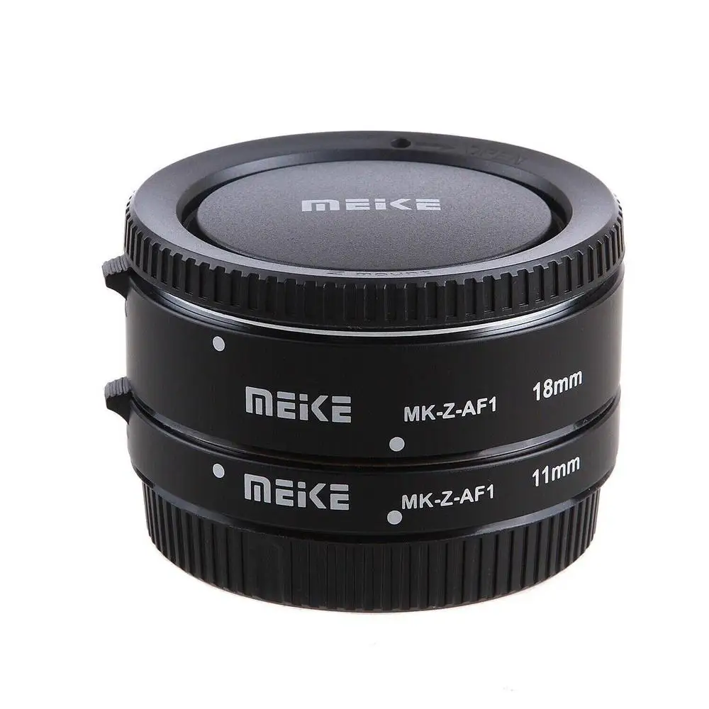 Meike MK-Z-AF1 Metal Macro Extension Tube Auto Focus Adapter Ring 11mm 18mm for Nikon Z5 Z6 Z7