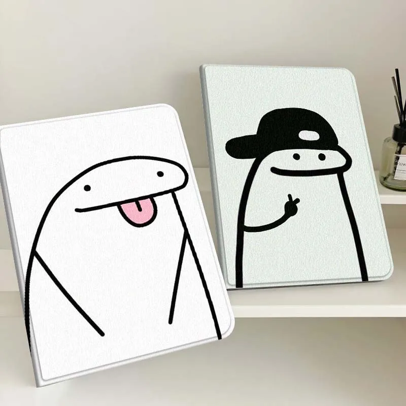 

Cartoon Sticking Out Tongue Gift Tablet Case For Samsung Tab Galaxy S6 S11 A A7 A8 A9 A11 10.1 10.4 10.5 Plus Lite