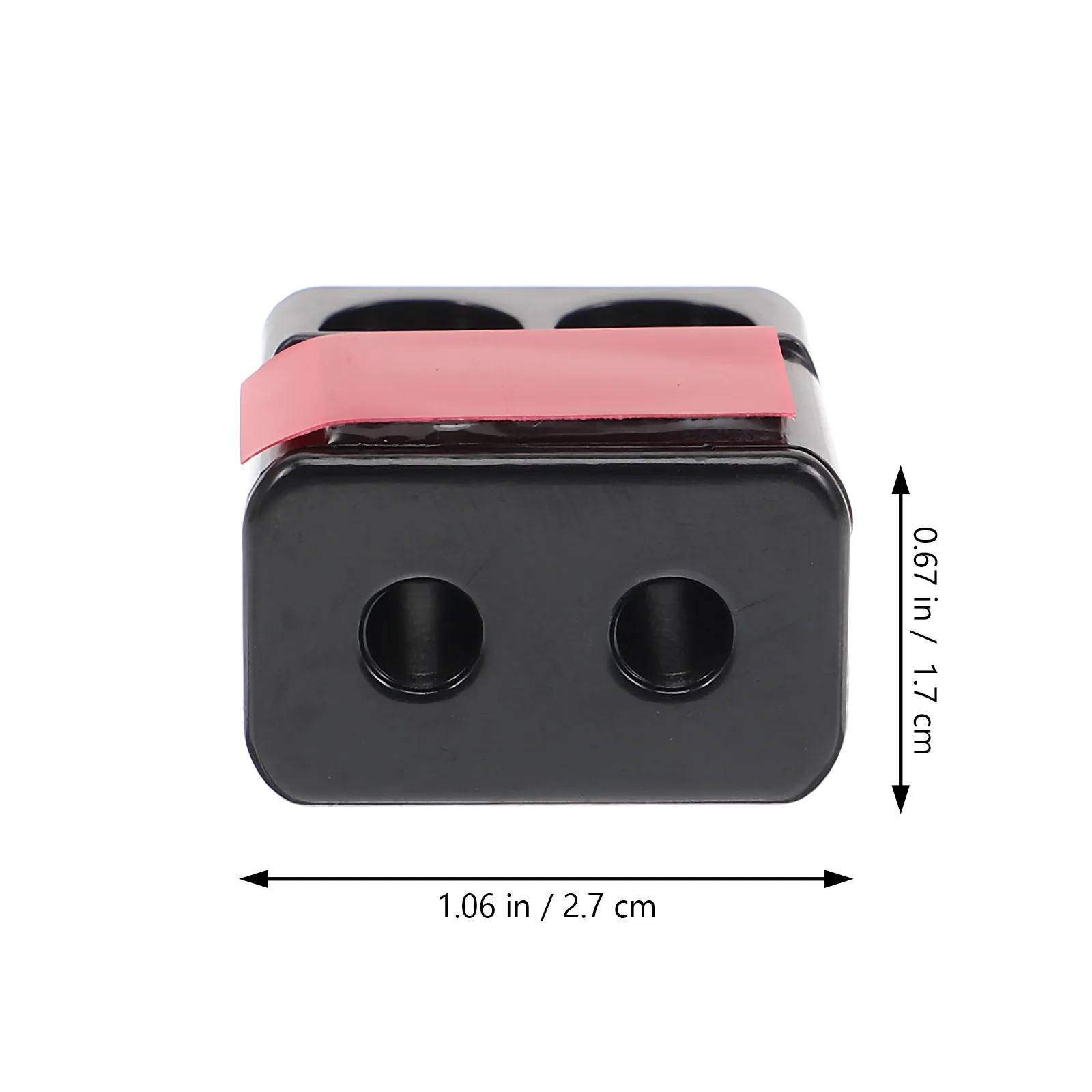 2Pcs Deer Whistle for Car High-Durability ABS Deer Warning Device Uv Rain Cold Resistant Automotive Safety Tool for Rural