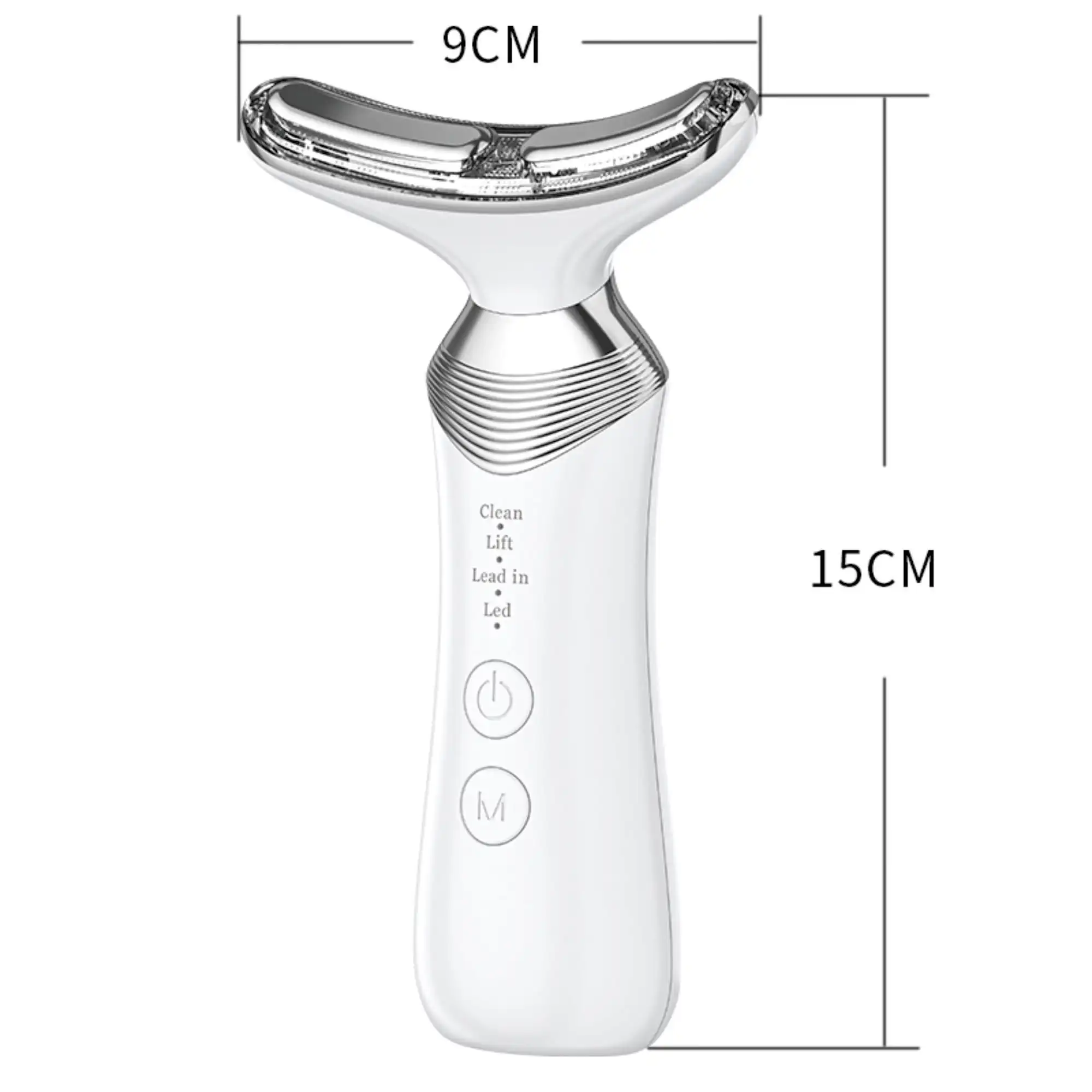 เครื่องนวดยืดผิวแบบพกพา 5 สี, เครื่องนวดหน้า, อุปกรณ์ความงามยกกระชับคอ, เครื่องมือสร้างรูปร่างใบหน้า, เครื่องนวดคอ