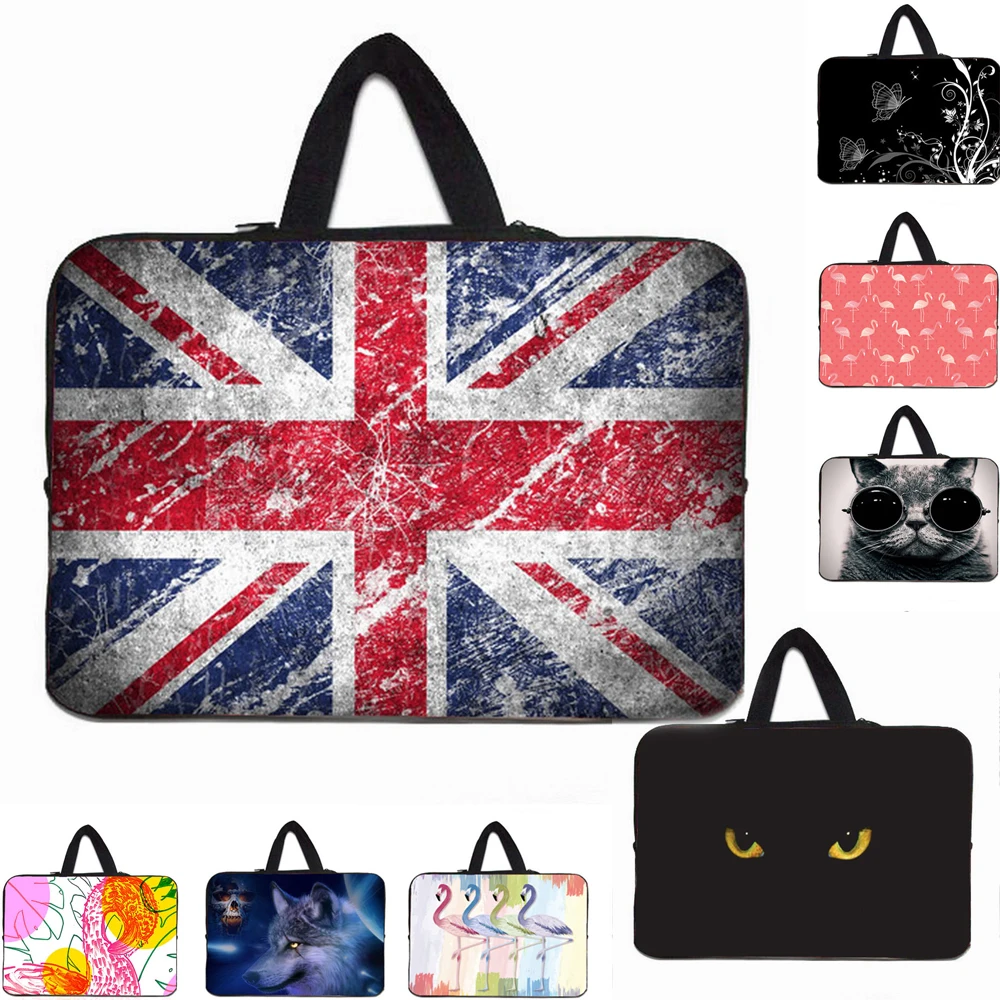 Funda Ordenador Portatil 15.6 حقيبة Chromebook اكسسوارات النيوبرين 10 12 13 14 15 17 بوصة حقيبة يد للكمبيوتر المحمول كم غطاء الحقيبة