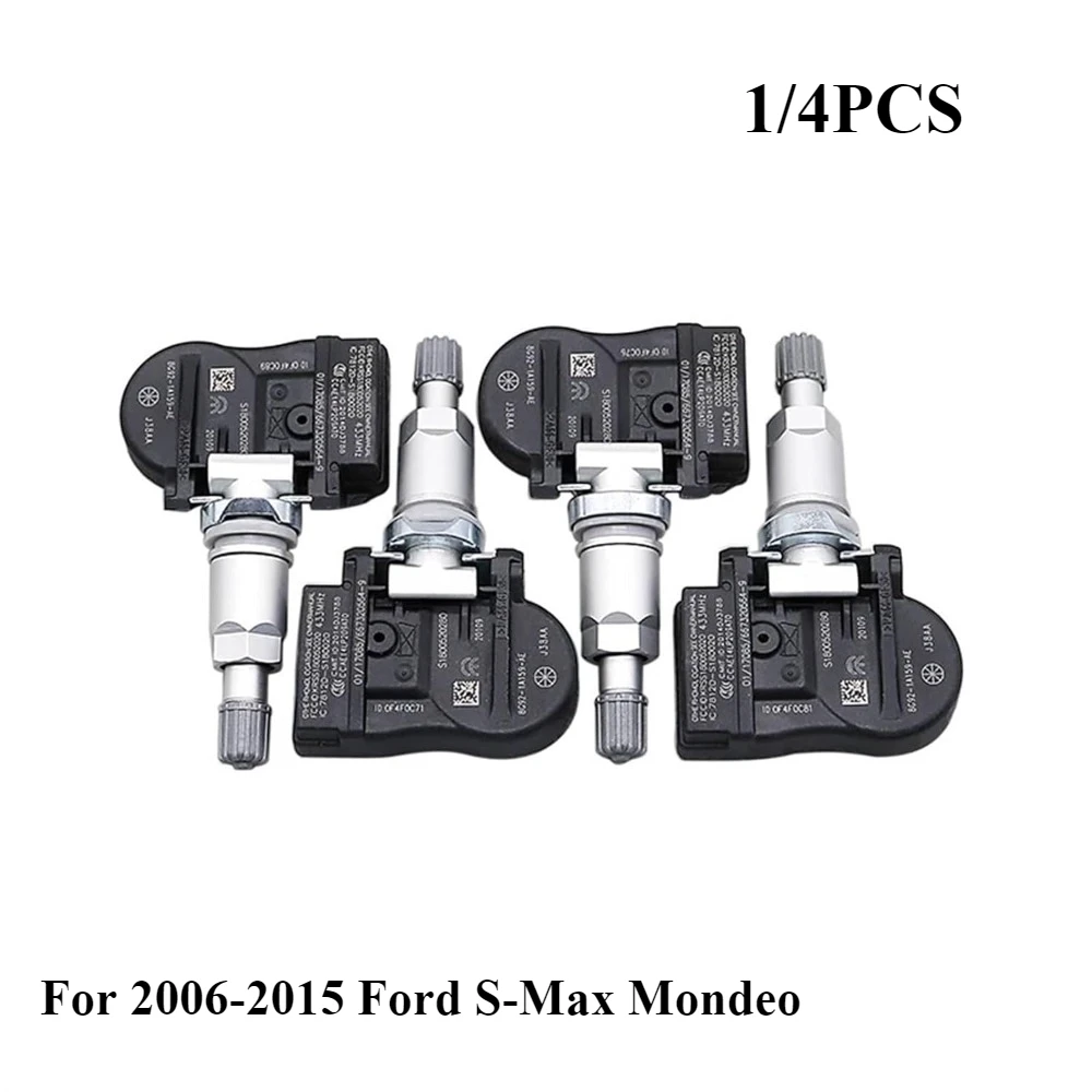 1/4PCS For 2006-2015 Ford S-Max Mondeo 8G92-1A159-AE TPMS Tire Pressure Monitor Sensor 433MHz 8G921A159AC 8G921A159AB 8G92A189KB