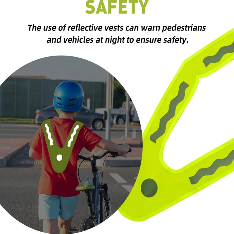 Baby Safety Vest Reflective Safety Vest For Bike Riding Kids Reflective Vest Child Safety Visibility Vest For Boys Girls Cycling