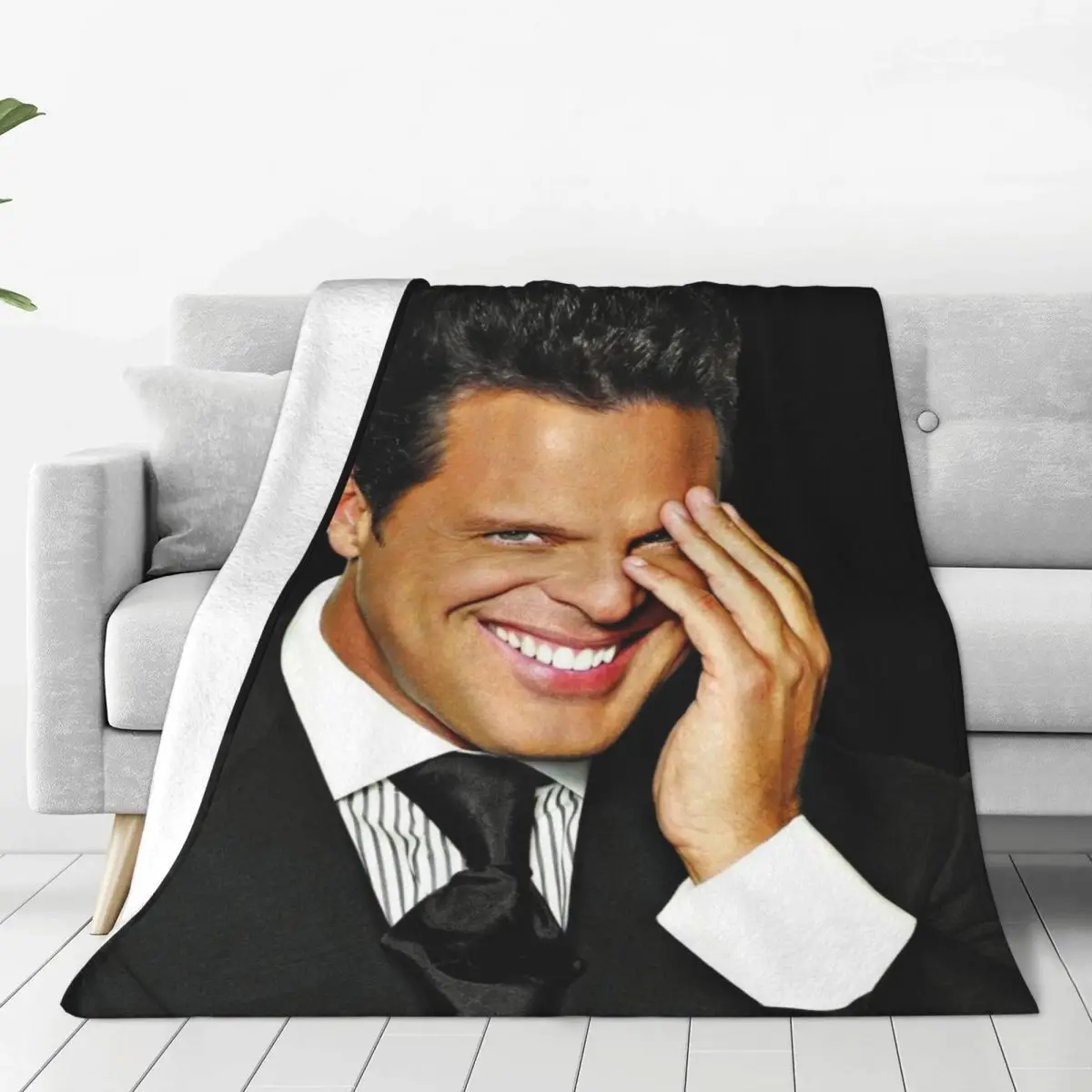 El Sol De Mexico Luis Miguel coperte decorazione in velluto coperta leggera e accogliente per biancheria da letto coperta da esterno