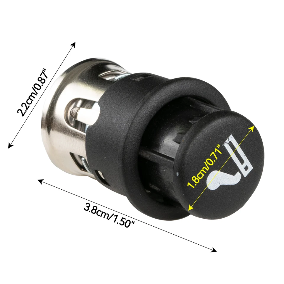 Car Mini Cigarette Lighter Replacement For AUDI A1 A3 A4 A6 A3 A5 A7 Q3 Q5  Q7 VW CC EOS POLO Passat Jetta Golf Tiguan 1J0919307