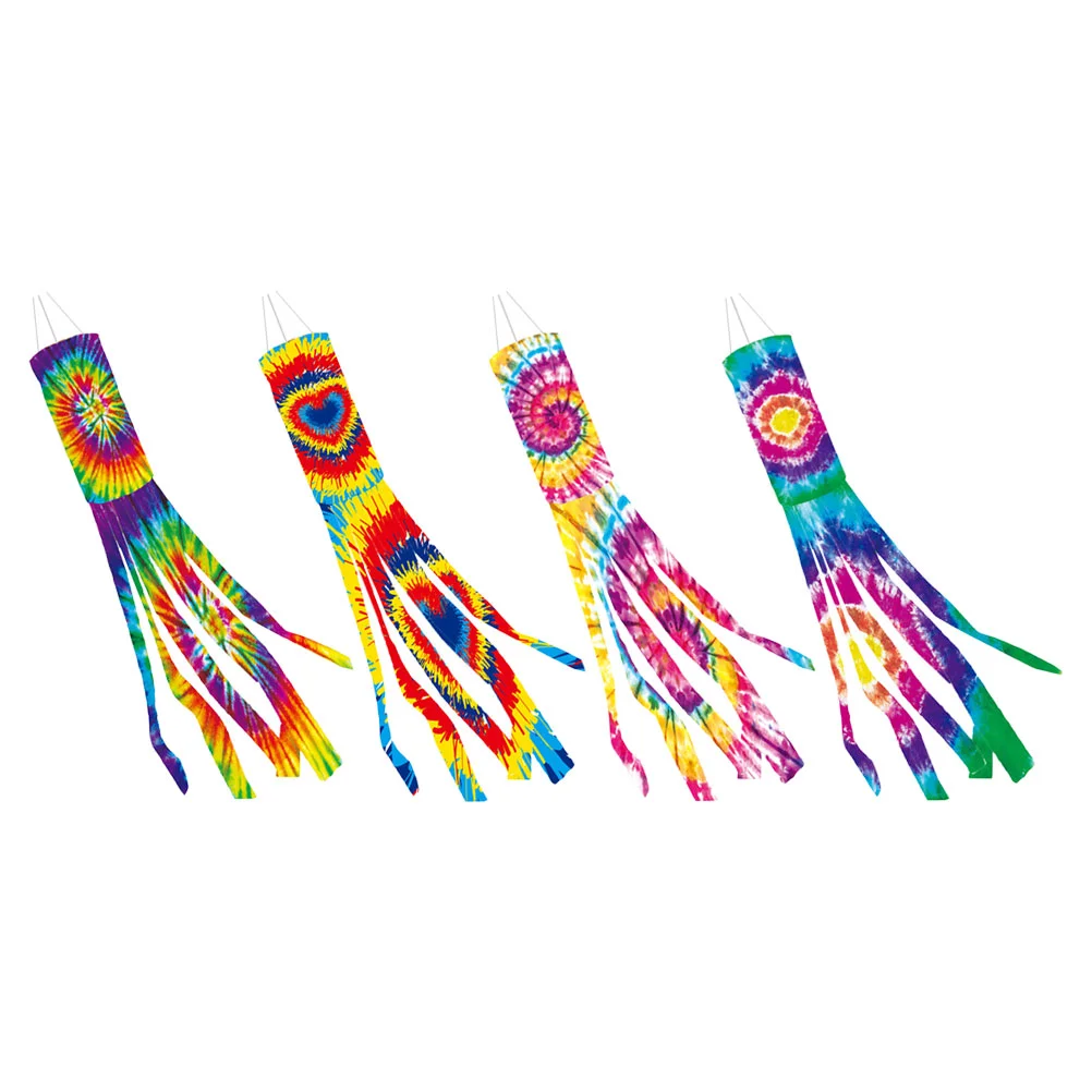 

Tie-dye Hair Dryer Flag Outdoor Windsock Decoration Festival Decorations Clearance Banner Flags