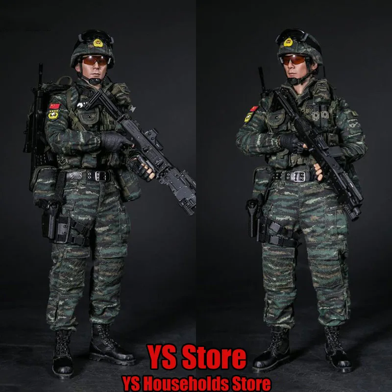 

DAMTOYS DAM 78052 1/6 Chinese Snow Leopard Commando Member Soldier Model Toys 12" Full Set Military Hobby Collectible Dolls