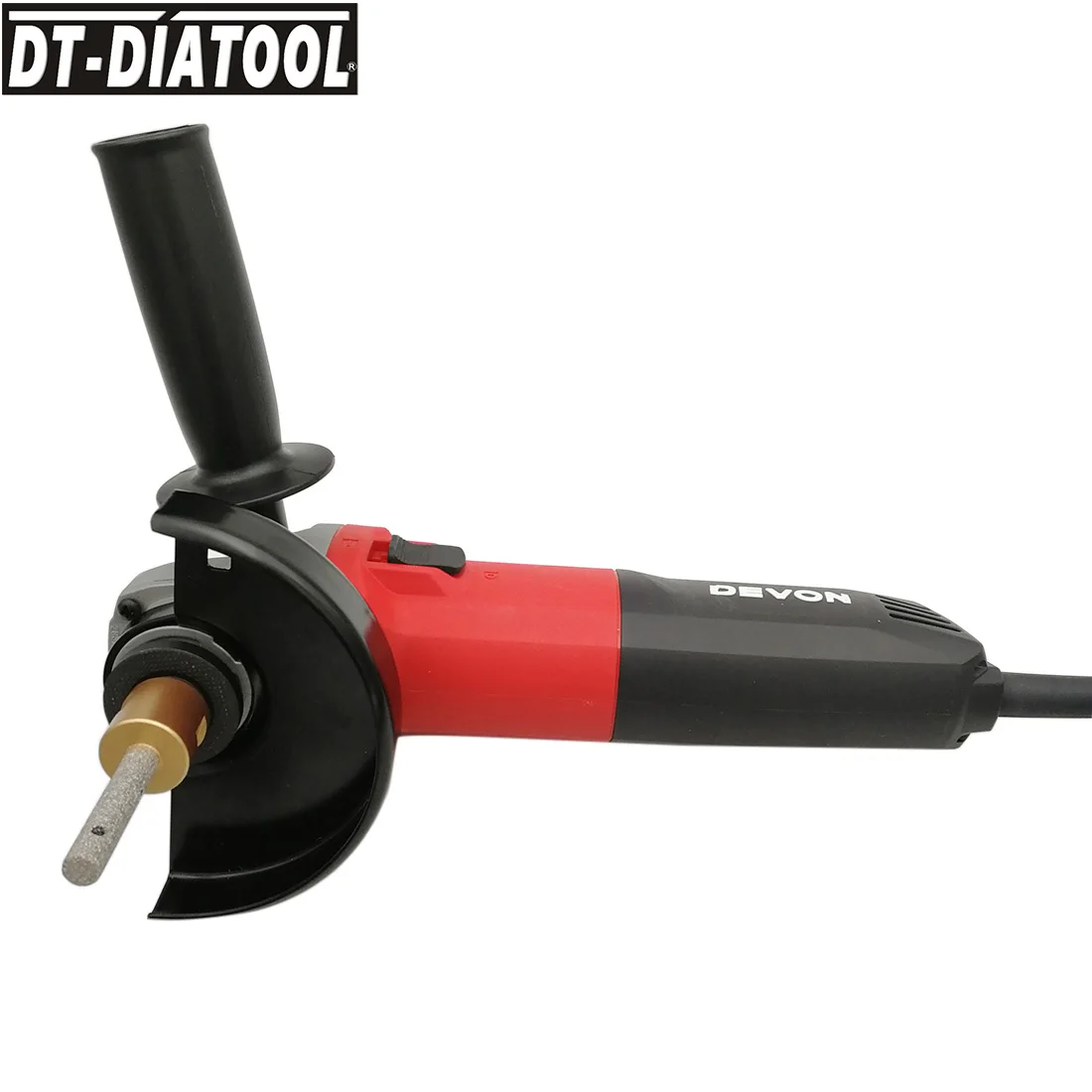 DT-DIATOOL 2Pcs เพชรสูญญากาศแห้งนิ้วมือ Bits กระเบื้องเซรามิค Pocelain มิลลิ่ง Bevel ขยาย Marble Holes M14 M10 5/8-11