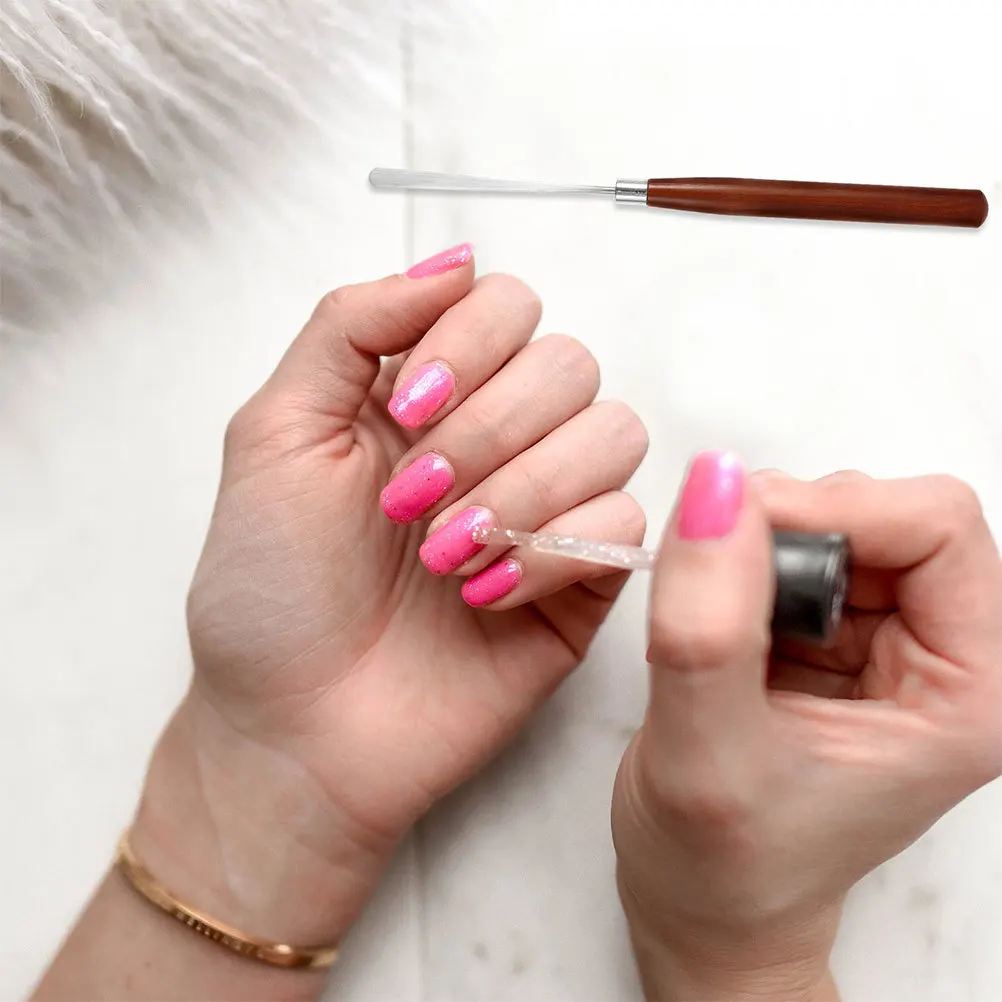 

2 шт. палочек для смешивания гель-лака, инструменты для гладкого нанесения, для создания индивидуальных цветов лака, японский стиль, деревянные, для маникюра