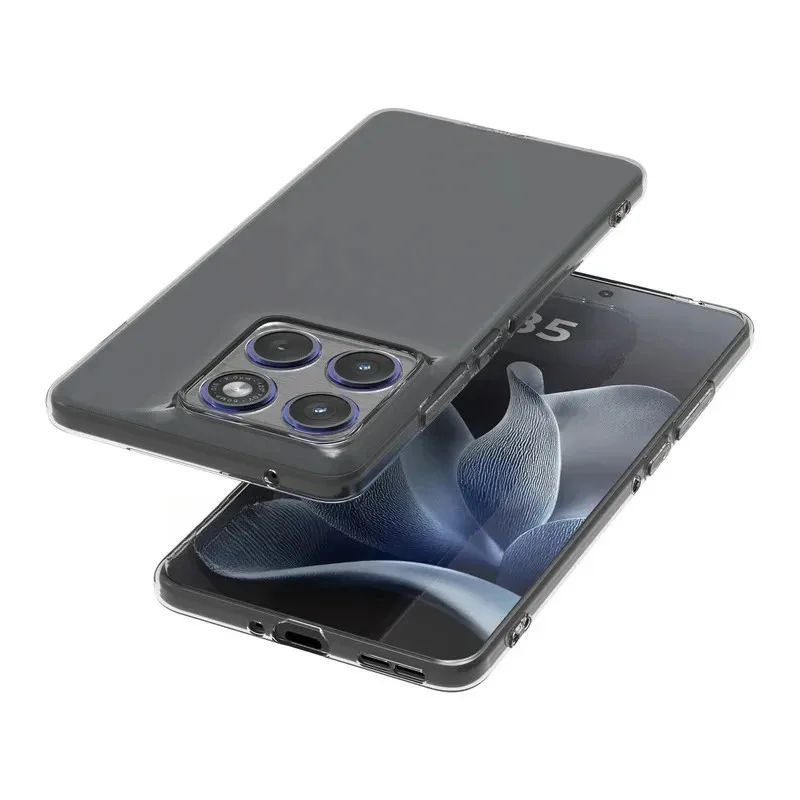 حافظة لهاتف موتورولا إيدج 70 Edge70 5G حافظة شفافة بسيطة ونحيفة وناعمة من البولي يوريثان الحراري لهاتف موتو X70 Air X70Air Fundas Capa #5