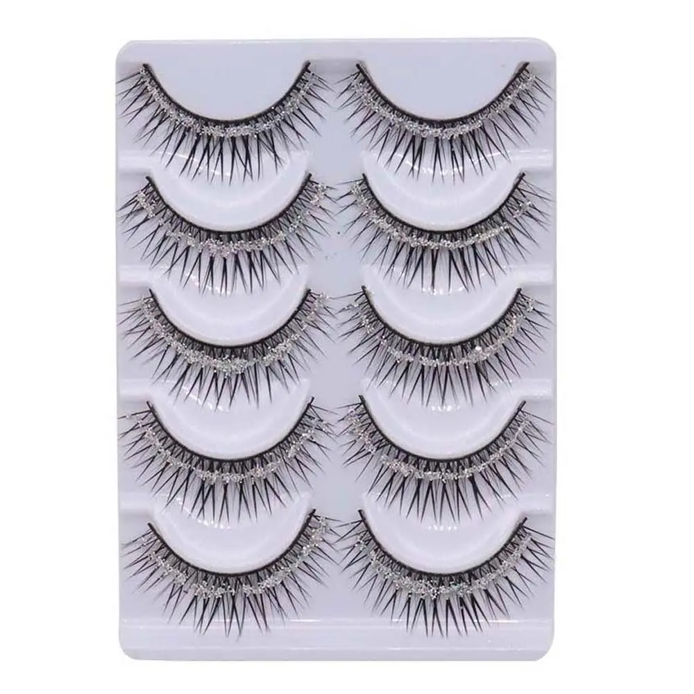 الترتر العين ماكياج أداة لامعة حجر الراين حجر الراين الرموش الصناعية لاش تمديد الترتر الرموش الصناعية عيون كبيرة الرموش #1