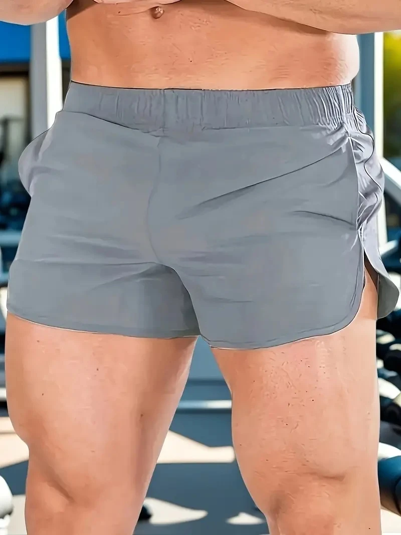 Summer Men's Sports Shorts Quick Drying, Breathable Athletic Training Shaping Sports and Leisure with Pockets, Elastic Waistband image 5
