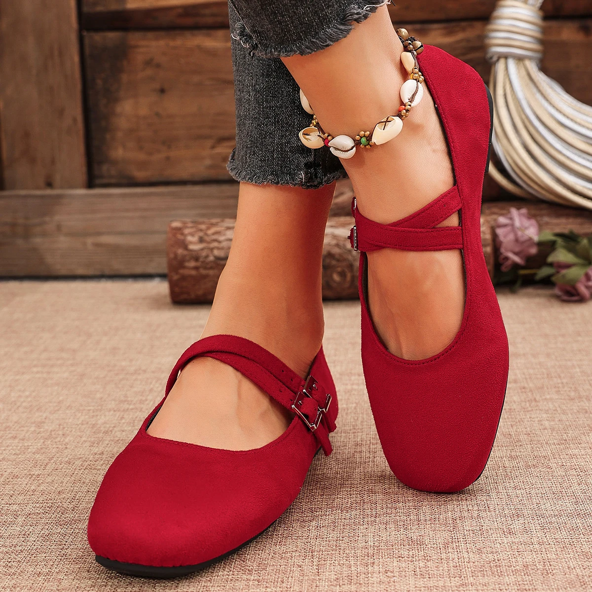 Women Flats new Ballet Flat Mary Jane Shoes for Women Leopard Print Comfortable Soft Flat Loafers Shoes Women Zapatos De Mujer