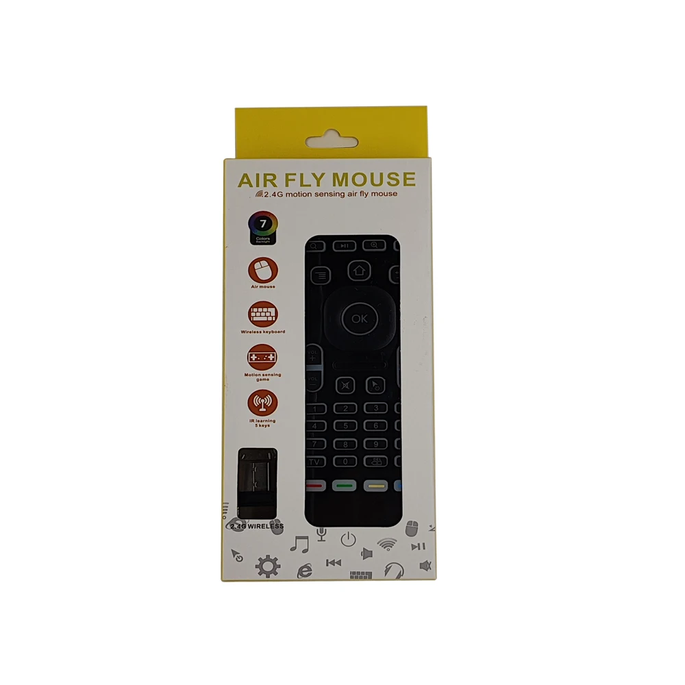 MX3 PRO Voice Air Mouse Remote Control Mini Keyboard 2.4G Wireless Gyroscope IR Learning for Android TV Box PC Projector