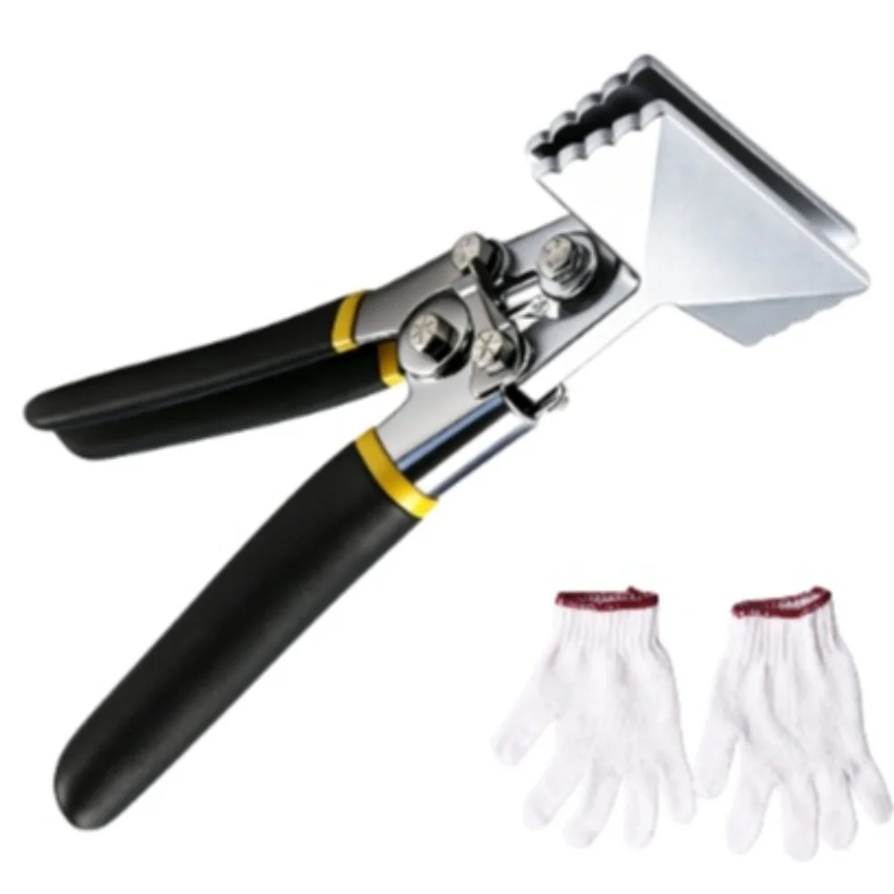 Metalworking Tool for Roofing Siding HVAC Systems 3 inch Jaw Width 1.25 inch Seam Depth 45# Steel Construction