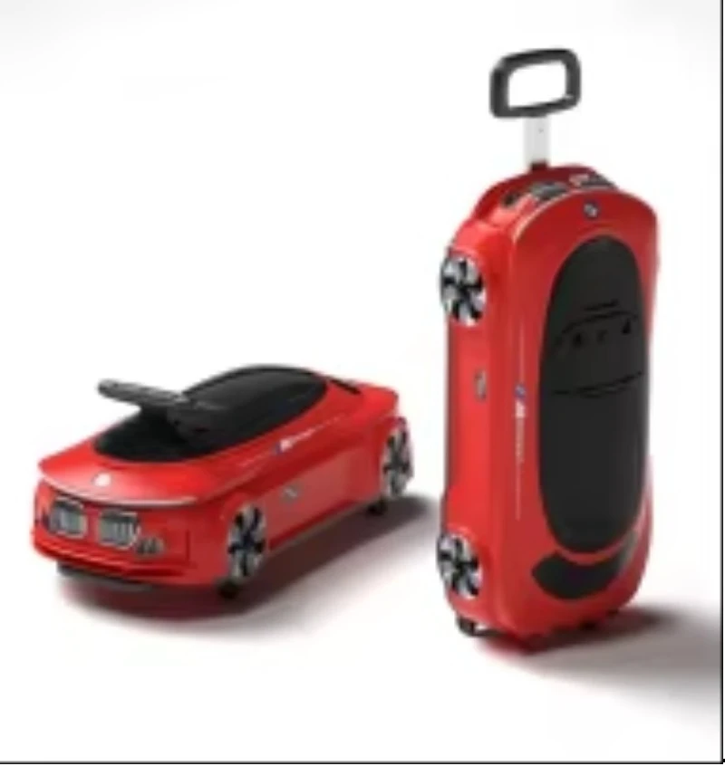 กระเป๋าเดินทางเด็กนักเรียนประถม 18 นิ้ว ขนาดเล็ก น้ำหนักเบา พร้อมล้อลากลายการ์ตูนน่ารักสำหรับเด็ก