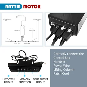 【مخزون الاتحاد الأوروبي】 RAT MOTOR طاولة رفع كهربائية مزدوجة القدمين قابلة للتعديل ، إطار طاولة الجلوس / الإيقاف ، أبيض / أسود أفضل 10 مكاتب كهربائية قابلة للتعديل للمبيعات - No6