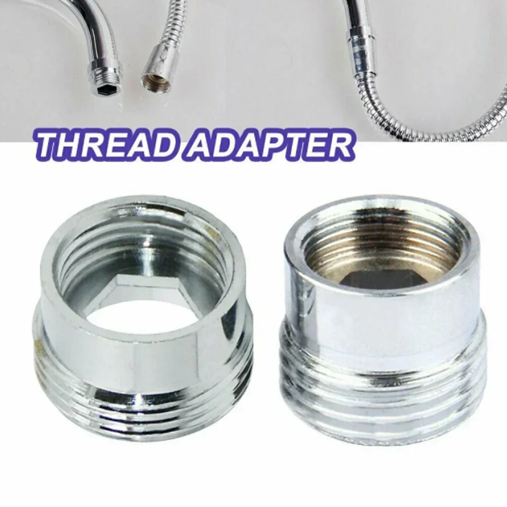 16/18/20 Mm To 22mm Tap Thread Aerator Connector Metal Inside Thread Water Saving Adaptor Kitchen Faucet Accessories