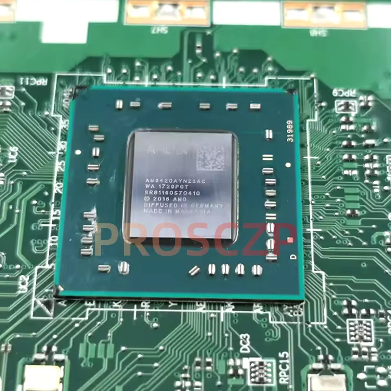 

For Lenovo Ideapad 320-15AST 330-15AST Laptop Motherboard 5B20P19430 DG425 DG525 DG725 NM-B321 With E2 A4 A6 A9-9420 CPU DDR4