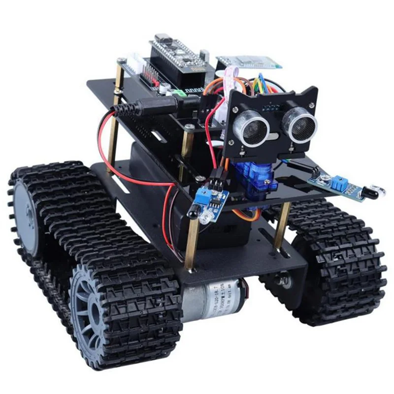 ELECT-Car Smart Robot Programming Kit Electronicgesture Control Kit Smart Car Robot Kit Programming Learning Programming Kit