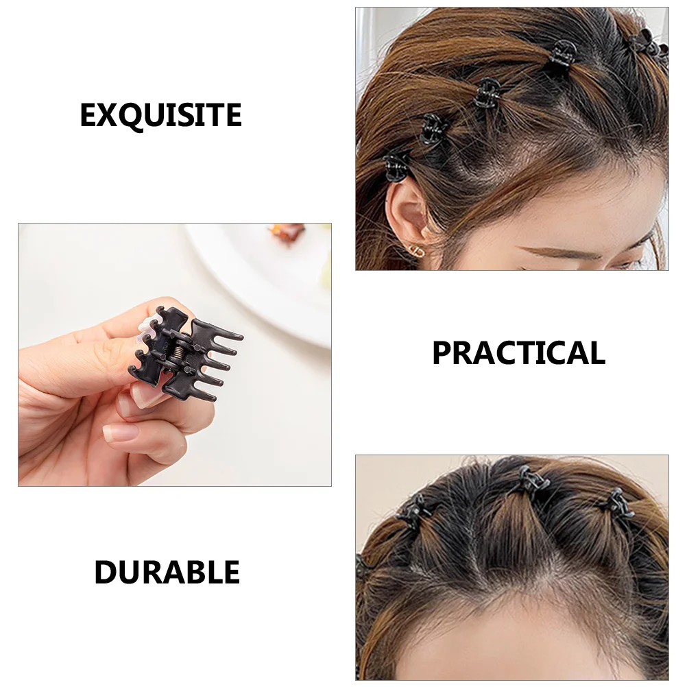 

36 Pcs Mini Hairpin Claw Clips Toddler Bangs Tiny Plastic Small Child Little Girl