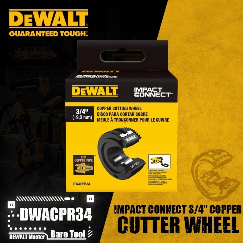 DEWALT DWACPR12 DWACPR34 DWACPR10 Impact Connect Copper Cutter Wheel Power Tool Accessories For DWACPRIR