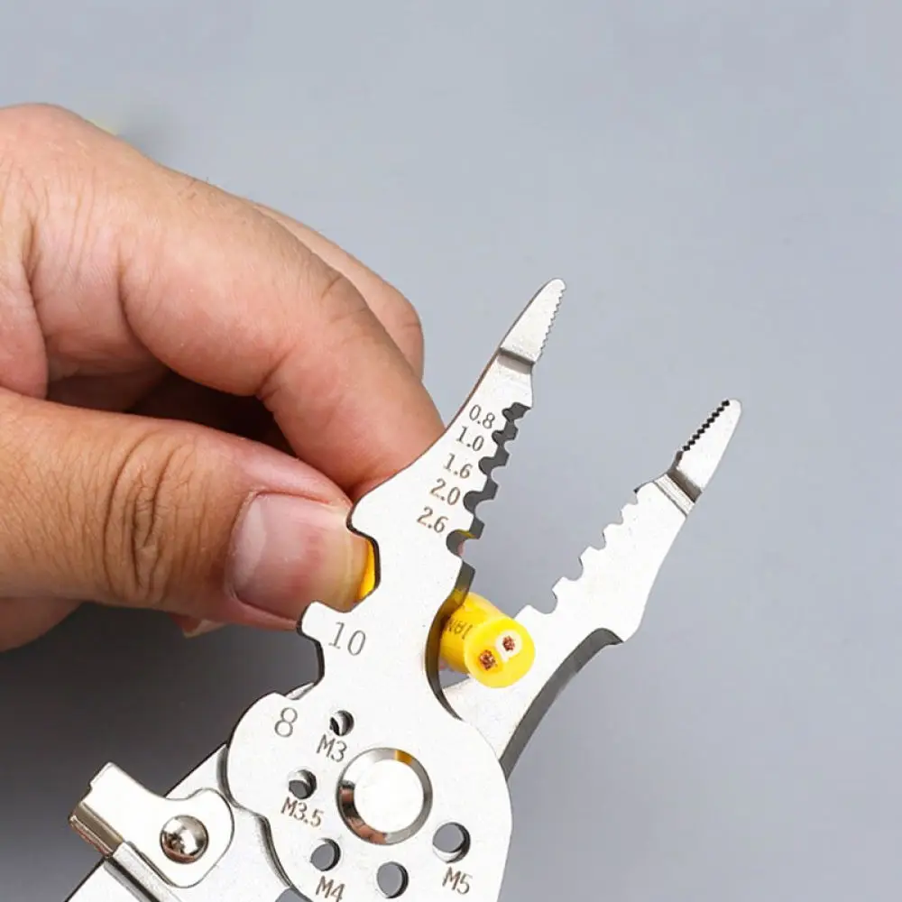 High Carbon Steel Multifunctional Pliers Wire Stripping Cable Cutter For Xindun Electrician Tool Home DIY Maintenance