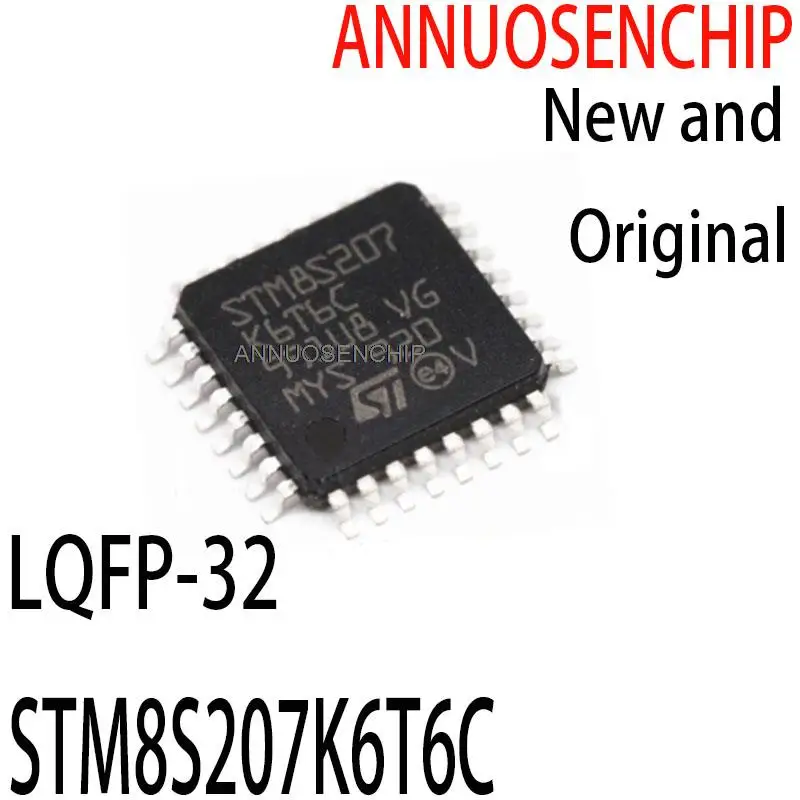 1PCS New and Original STM8S207 K6T6C 8S207K6T6C  8S207 LQFP-32 STM8S207K6T6C